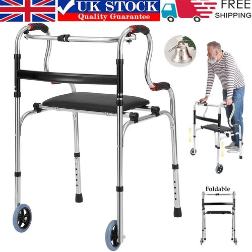 Folding walking frame - folding, with