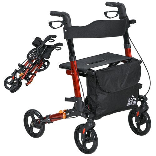 Homcom wheel rollator - wheel,