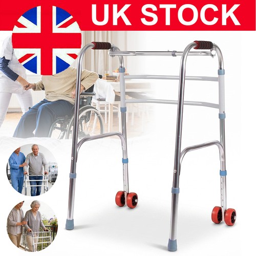 Folding walking frame - frame, with