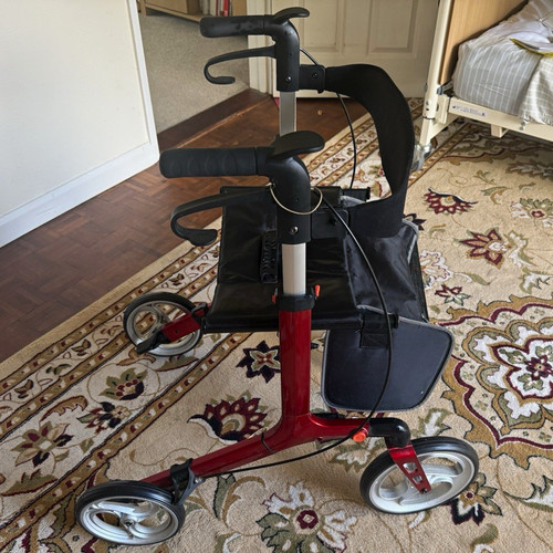 Mobilityplus wheel rollator - 4-wheel,