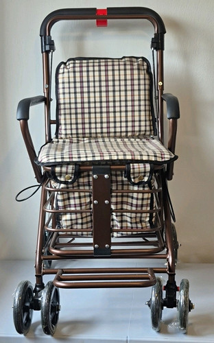 Wheel rollator walker - 4-wheel,