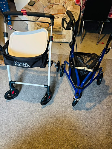 Kmina wheel rollator walker - kmina, 4-wheel