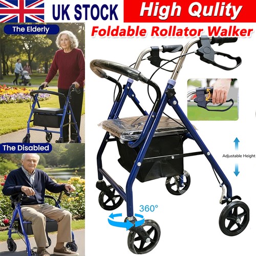 Folding rollator lightweight - rollator,
