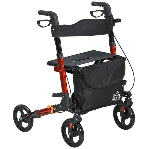 Wheel rollator walker with - 4,