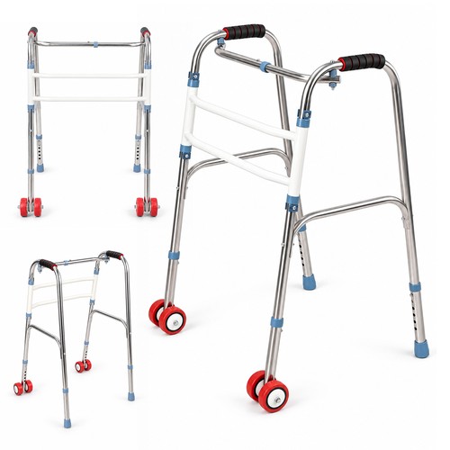 Adjustable folding walking - adjustable,