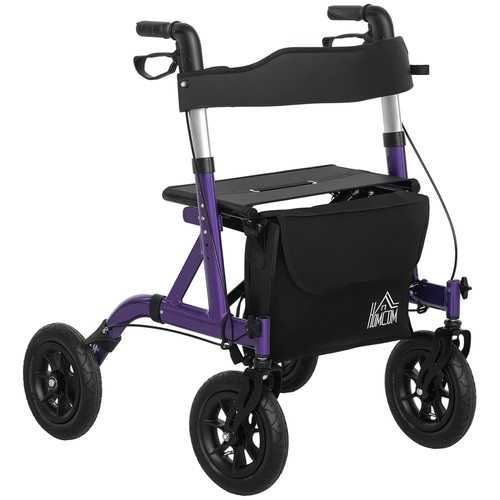 Homcom rollator walker - rollator,