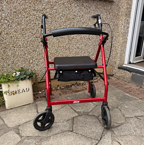 Drive wheel rollator walker - drive,
