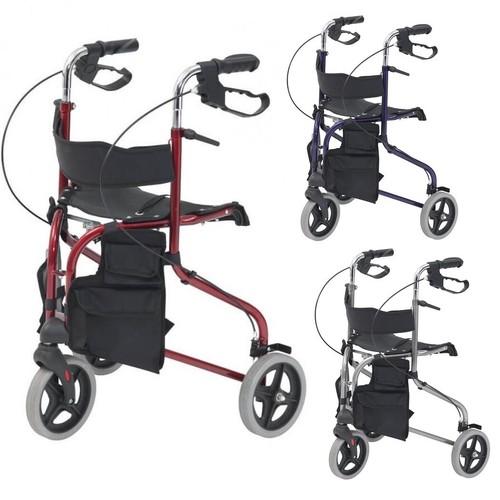 Lightweight folding tri - , walker