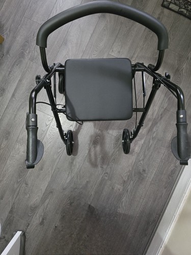 Rollator walker wheel with - rollator,