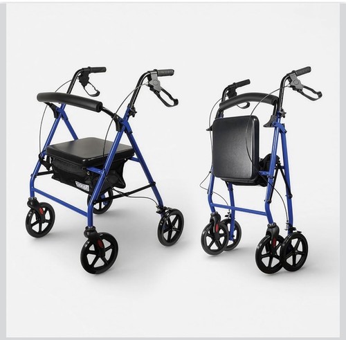 Aidapt folding rollator - folding,
