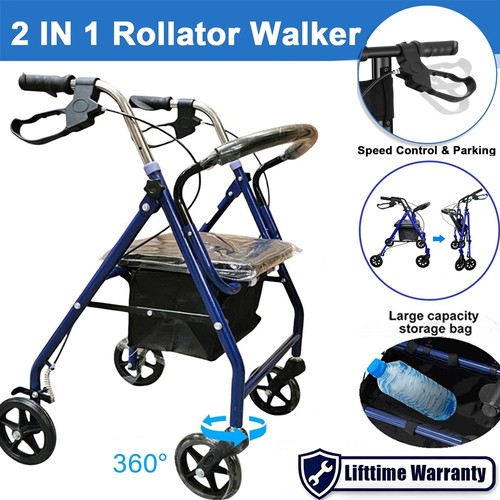 Folding rollator ultra - folding,