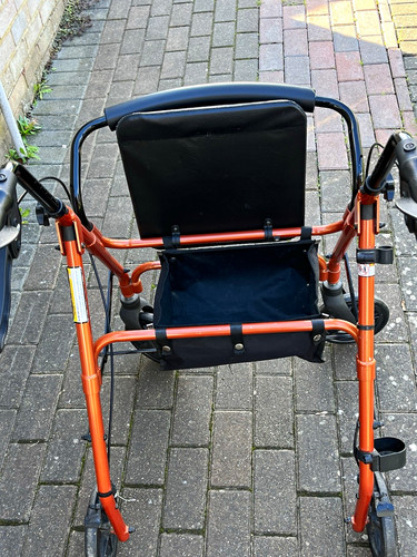 Orange black 4 wheel - orange,