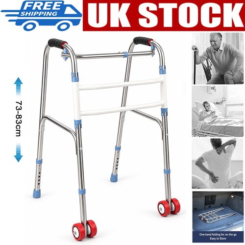 Folding walking frame - folding,